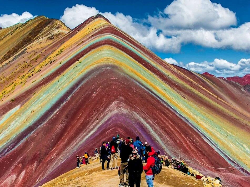 Радужная гора в перу фото Kukucskál vászon időzítő rainbow mountain peru wiki tudatlanság Folt tükör