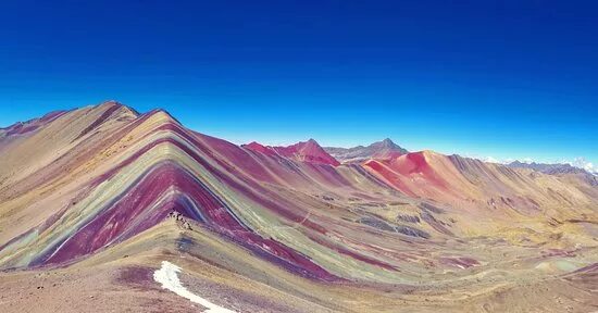 Радужная гора в перу фото Rainbow Mountain - Vinicunca Mountain - Ausangate Trek - Picture of Peru Summit 