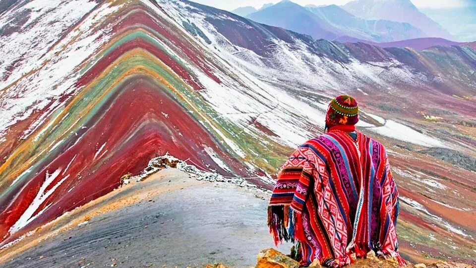 Vinicunca 2 Rainbow mountain, Rainbow mountains peru, Machu picchu peru