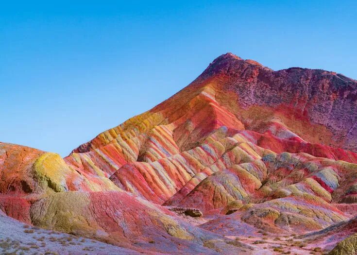 Радужные горы в китае фото 7 of the World's Most Colorful Places Colorful places, Rainbow mountain, Mountai