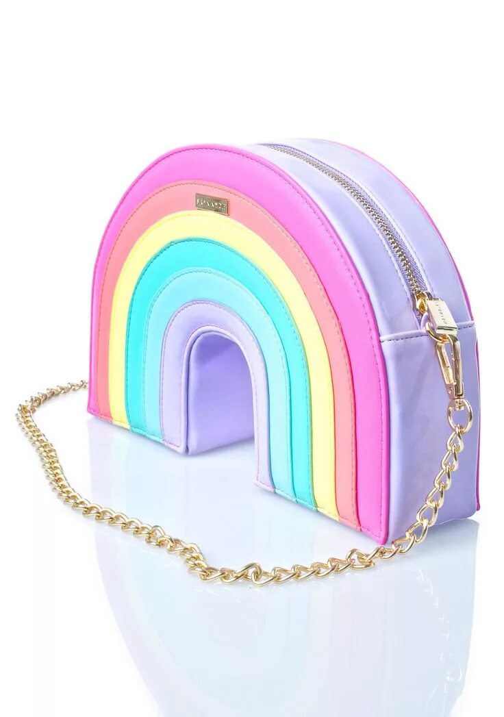 Радужные сумочки Skinnydip Rainbow Cross Body Bag Purses, Handbag straps, Rainbow bag