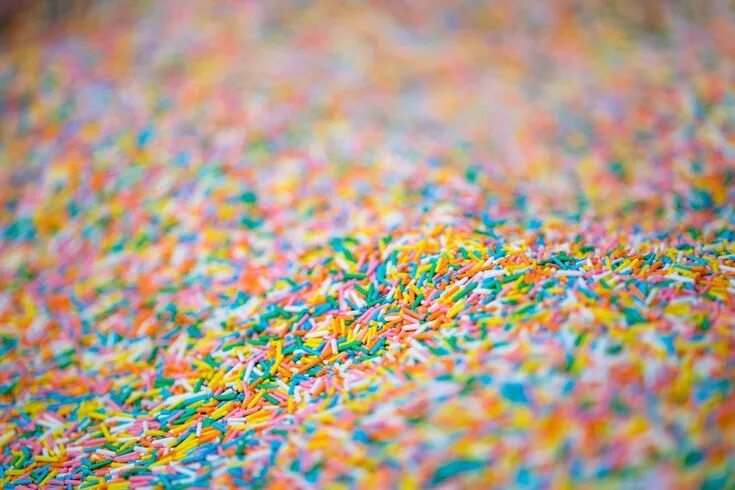 Радужные точки фото Rainbow, celebration, colorful and color HD photo by Jason Leung #sprinkles #ice