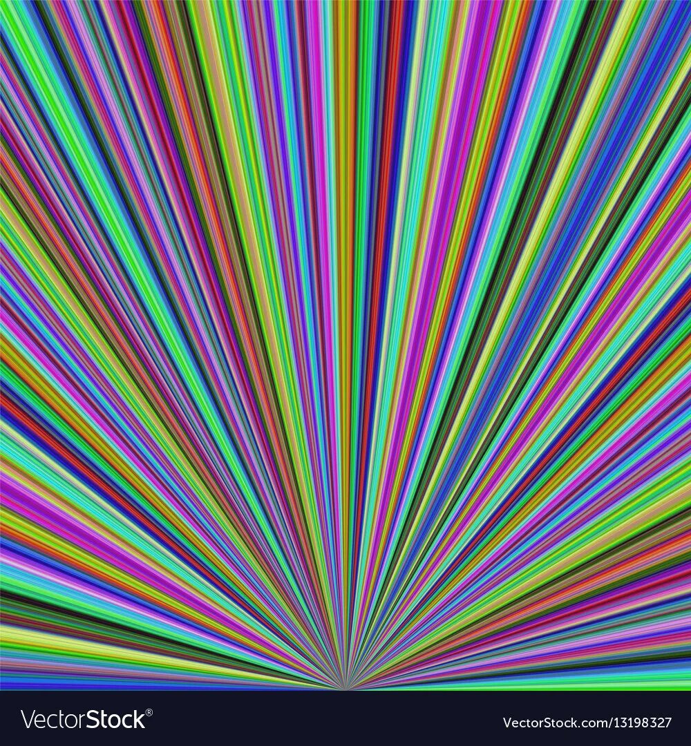 Радужные точки фото Colorful ray burst background - design Royalty Free Vector