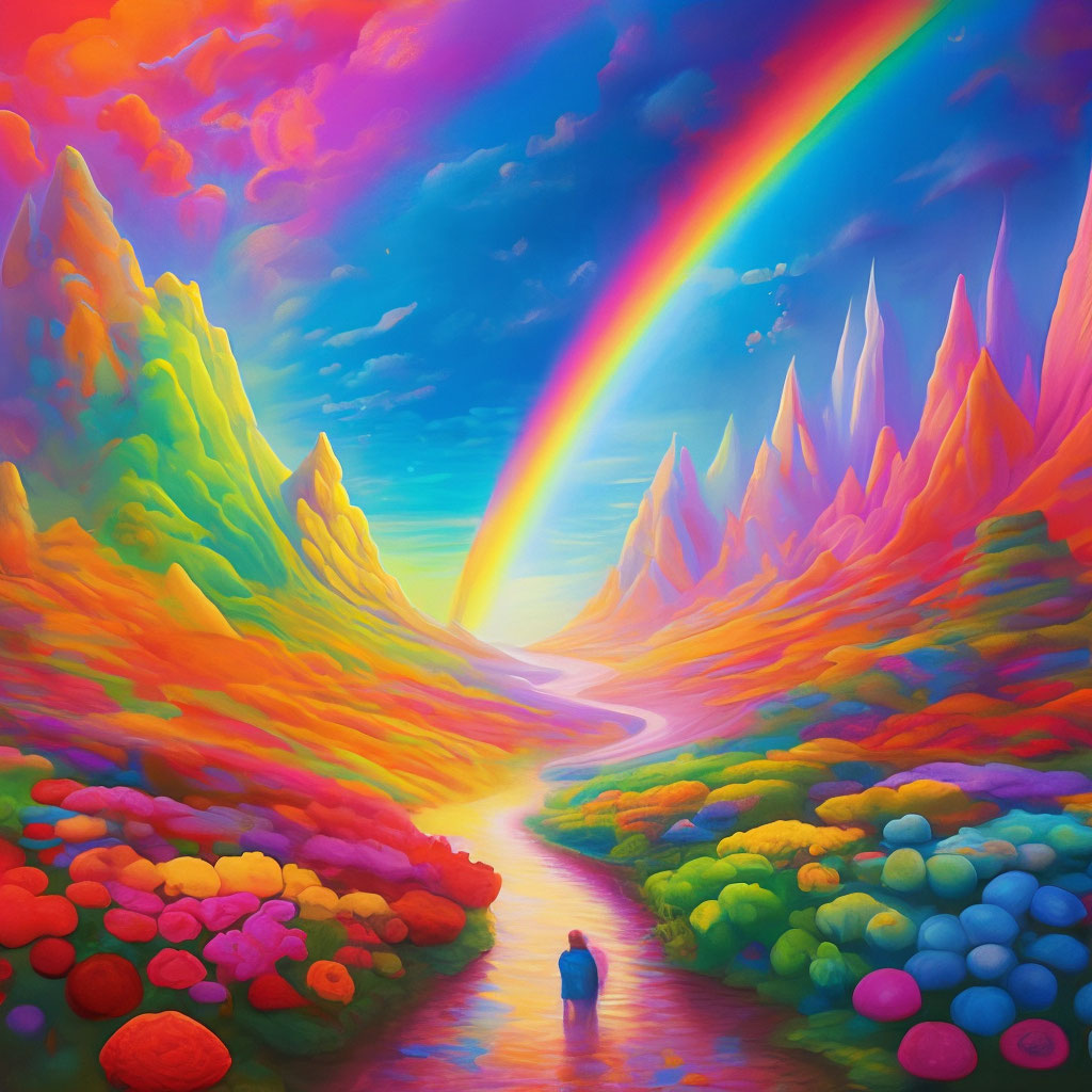 Радужный мир ул азина 56 фото "The rainbow world" - image created in Shedevrum