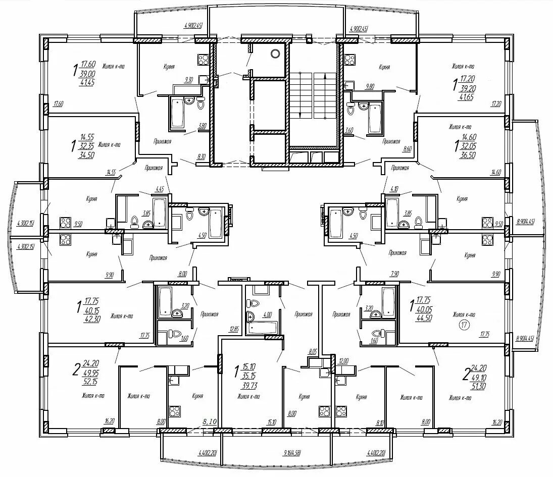 Продажа квартир в Жилом Массиве Радужный по min цене от $571 за м²