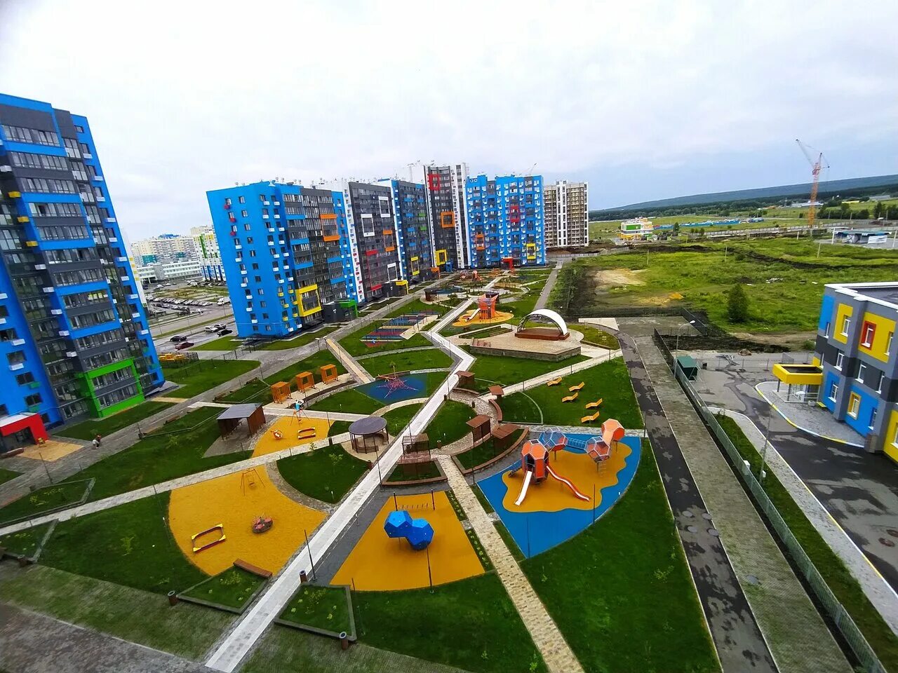 Радужный радужная ул 9а село засечное фото Photo: ЖК Радужные дворы, housing complex, Russia, Penzenskiy rayon, Village of 