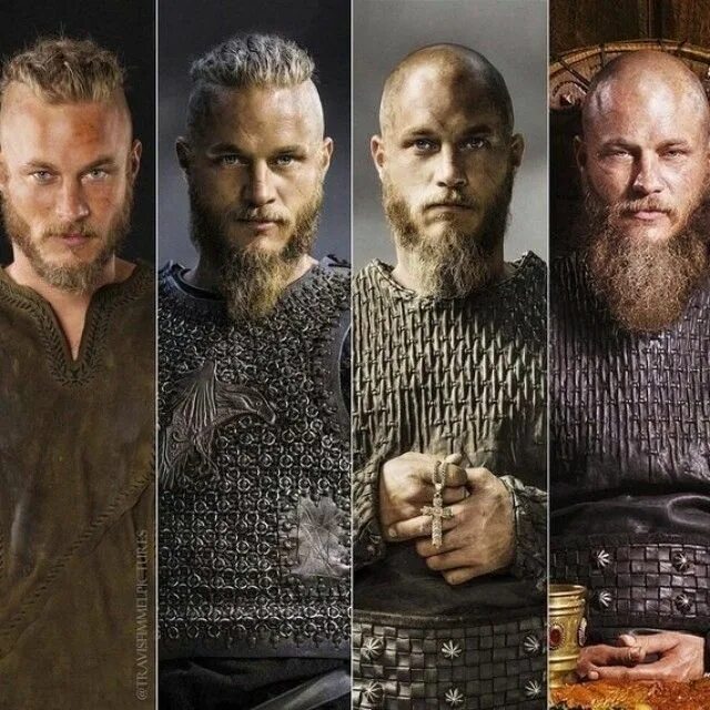 Рагнар лодброк настоящий как выглядел Vikings Викинги series on Instagram: "#viking #vikings #serial #series #history 