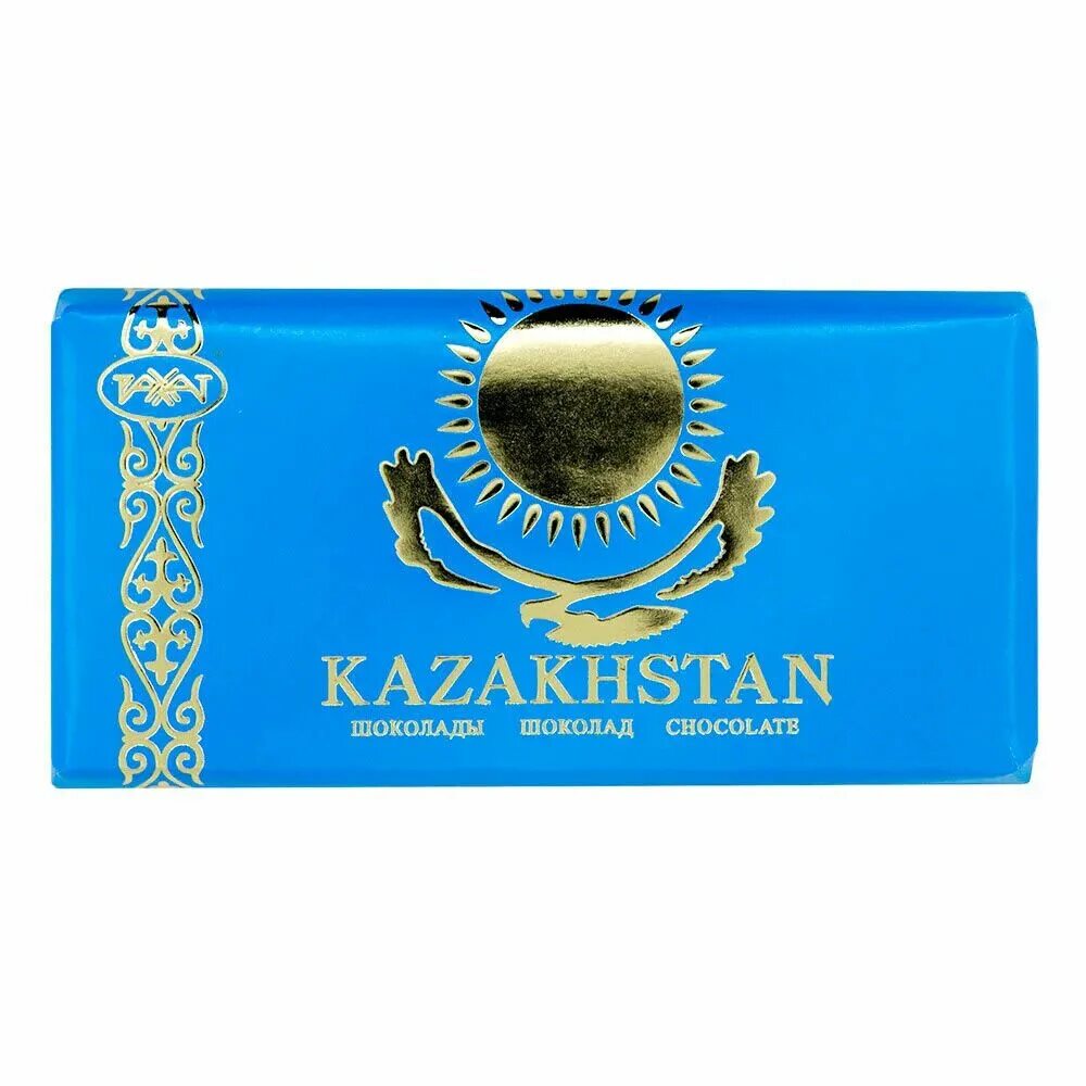 Рахат шоколад фото Chocolate Kazakhstan Rakhat 3 pcs (3 x 100g) Packaging draw Flag of Kazakhstan e