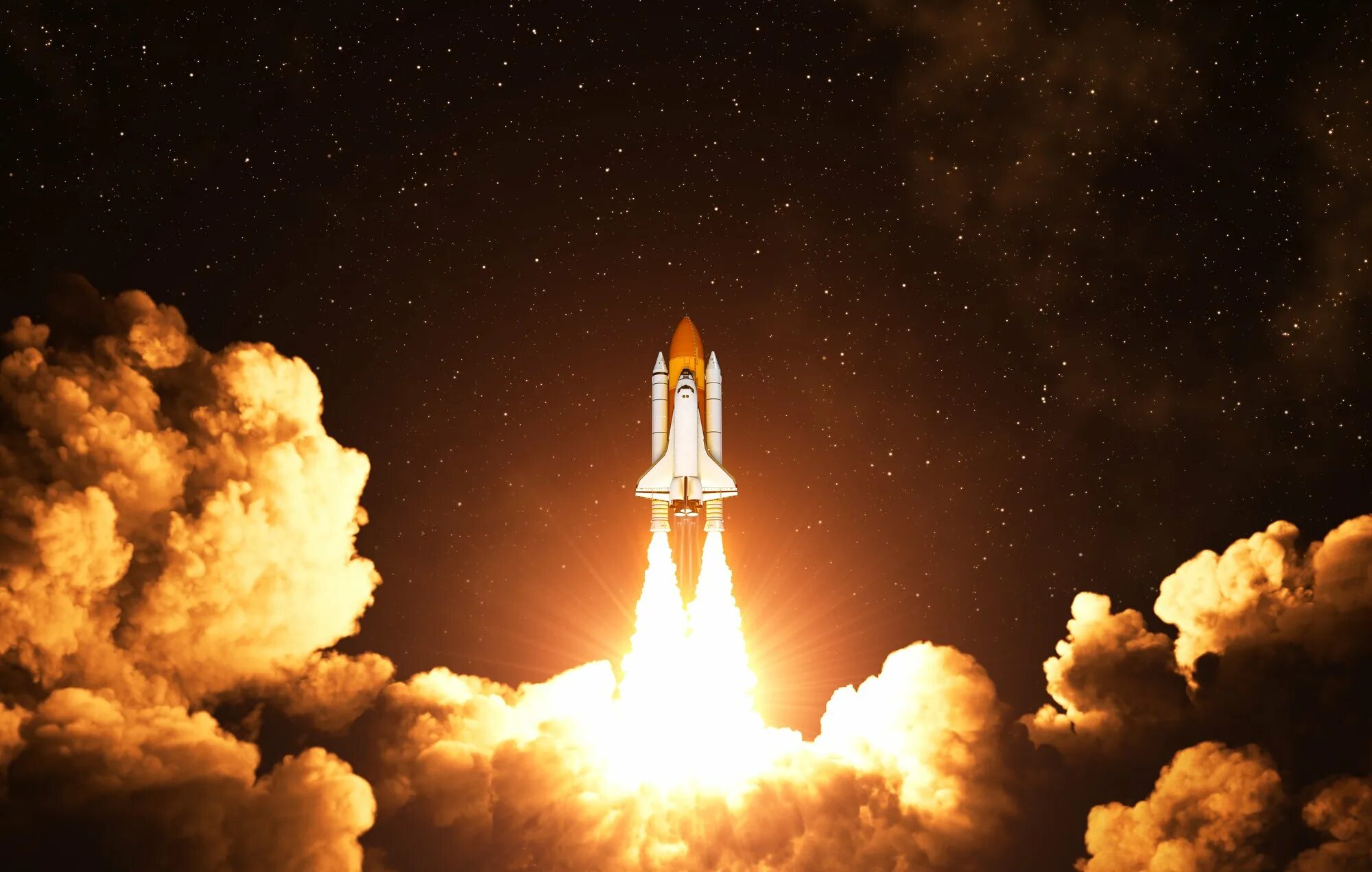 Ракета фото ночью To the Moon? A Space Trucking Company Might Have What It Takes The Motley Fool