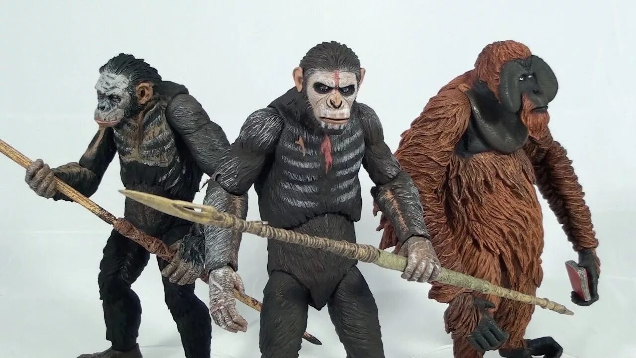 Ракета из планеты обезьян фото Turmoil In The Toybox - NECA Dawn of the Planet of the Apes Series 1 - YouTube