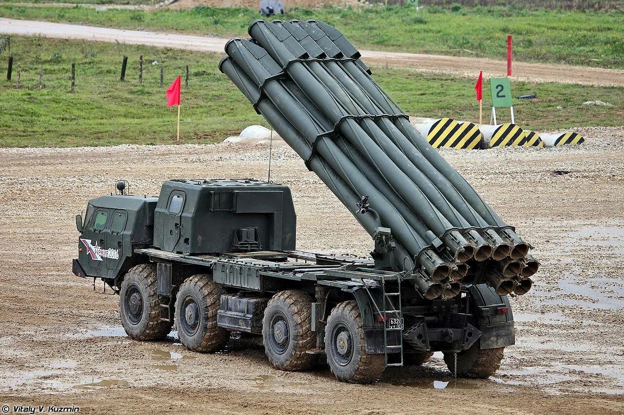 Ракетная техника фото Mining missiles for the Smerch MLRS