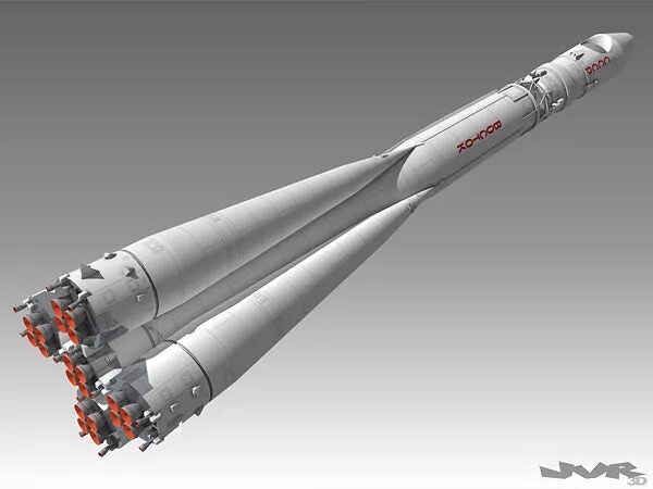 Ракеты установка фото Vostok 1 Space Rocket 3D model CGTrader