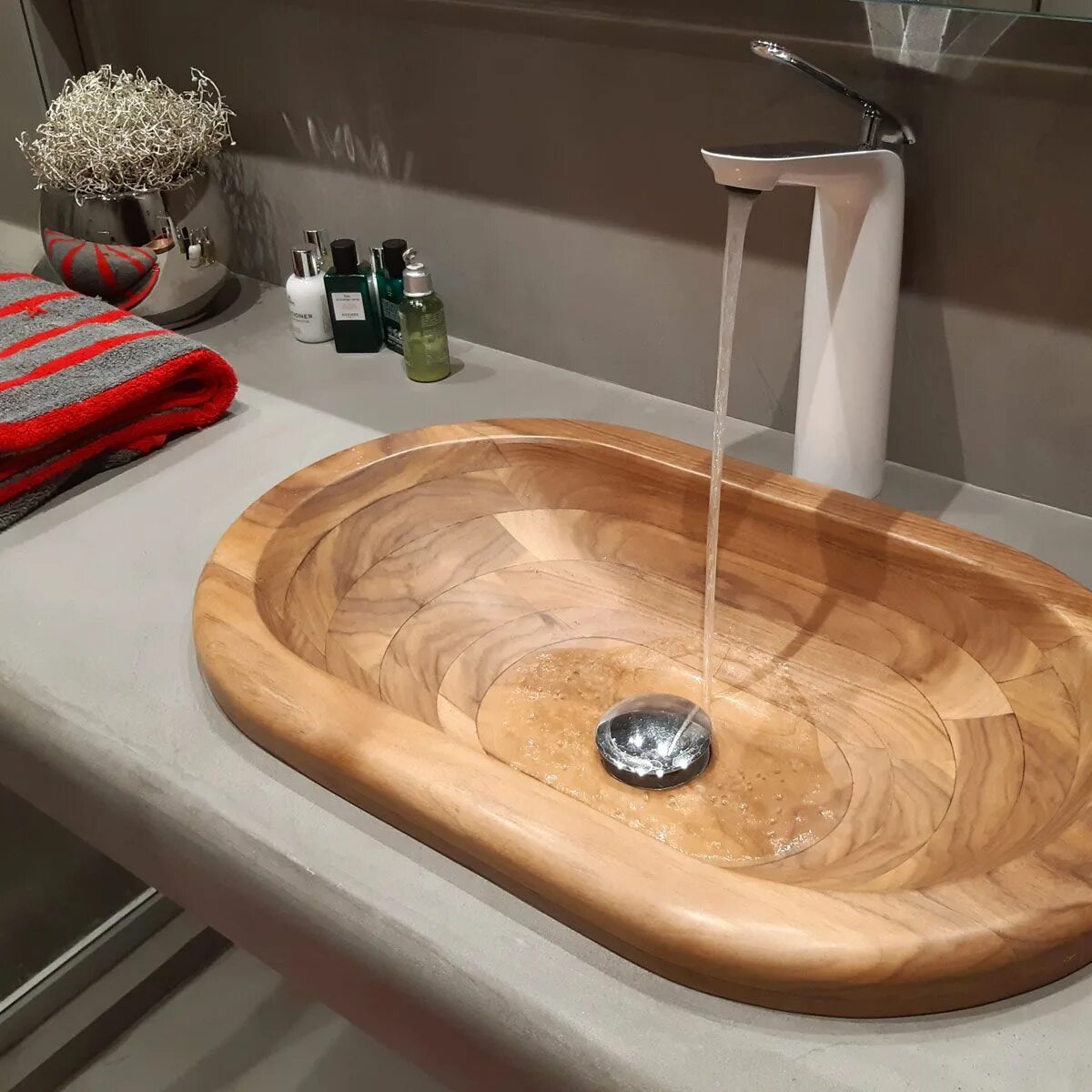 Раковина своими руками фото Деревянная раковина в интерьере Rustic bathroom sinks, Wood sink, Rustic bathroo