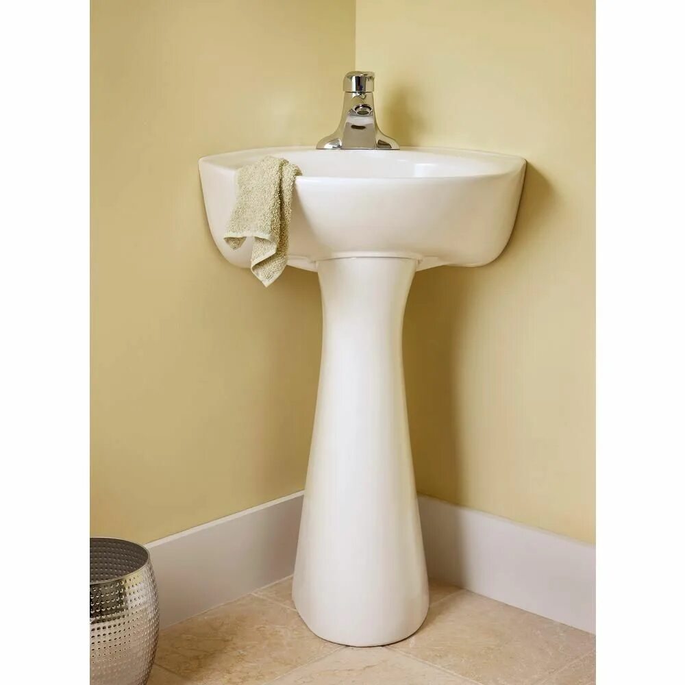 Раковина тюльпан фото American Standard Cornice Vitreous China Pedestal Combo Bathroom Sink in White 0