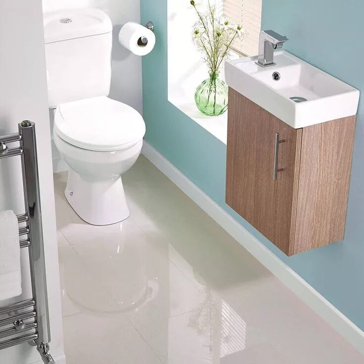 Раковина в туалет фото интерьера 45 Modelos de Lavabo Pequeno e 5 Dicas Para Decorar o Seu Tiny bathroom makeover