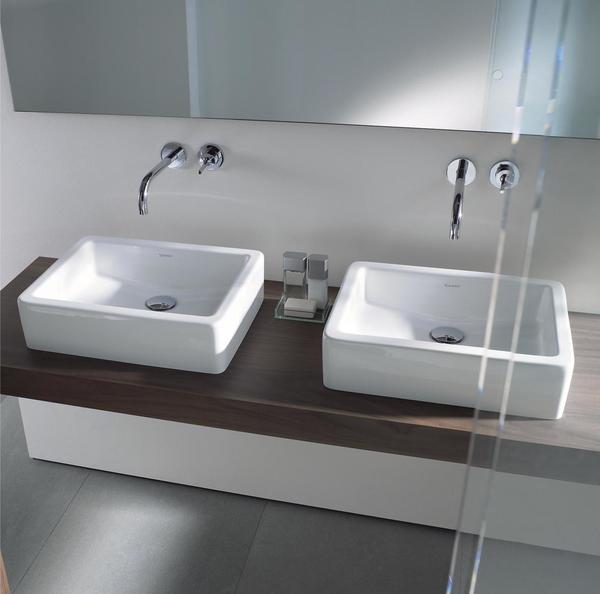 Раковина в ванну фото San4You - Раковина накладная Duravit Vero 045560 купить в интернет магазине сант