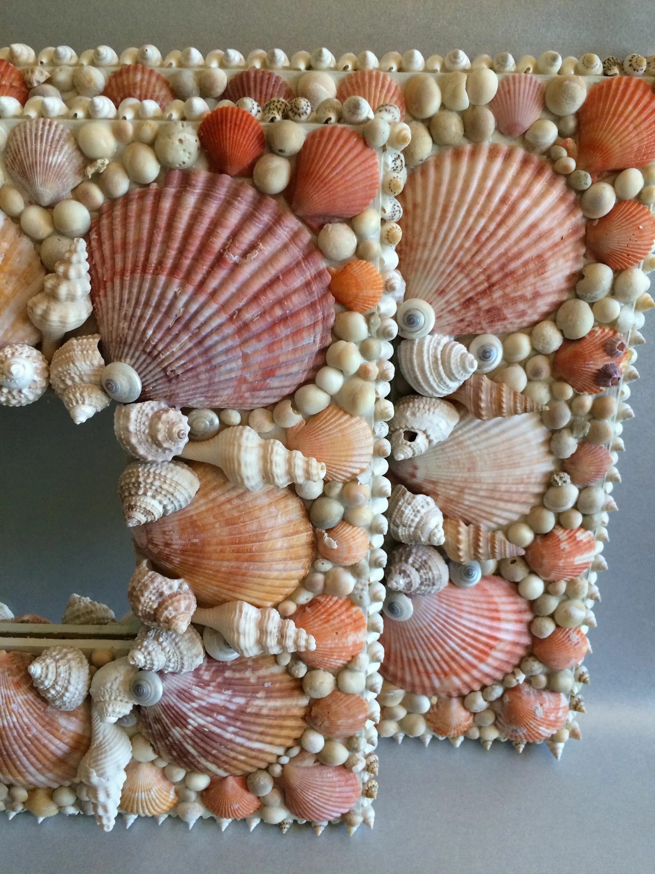 Ракушек своими руками фото One of a kind shell mirrors from hand picked seashells Seashell crafts, Shell cr