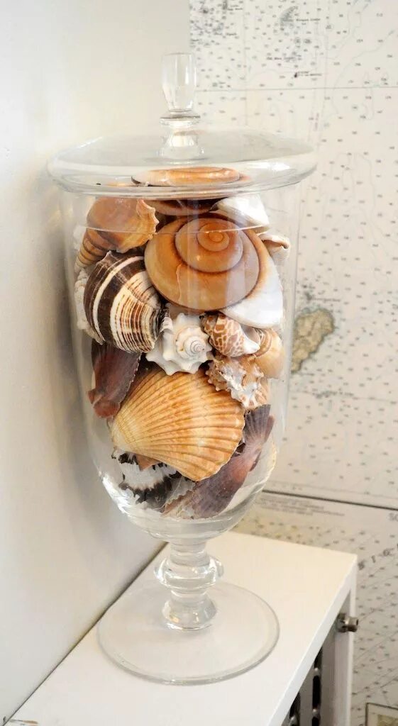 Ракушки в интерьере ванной Coastal Nautical Bathroom Nautical bathrooms, Nautical bathroom decor, Sea shell