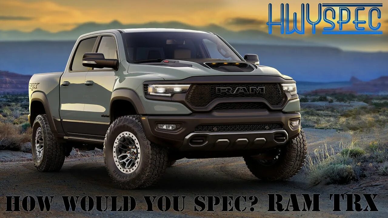 Рам автомобиль цена новый фото The Ram TRX is better than a Ford Raptor R?!? - YouTube