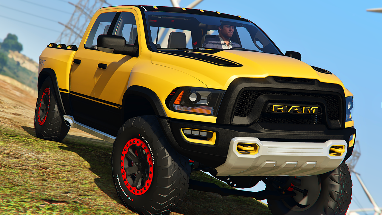 Рам трх тюнинг фото 2017 Dodge RAM 1500 Rebel TRX Concept Add-On Tuning - GTA5-Mods.com