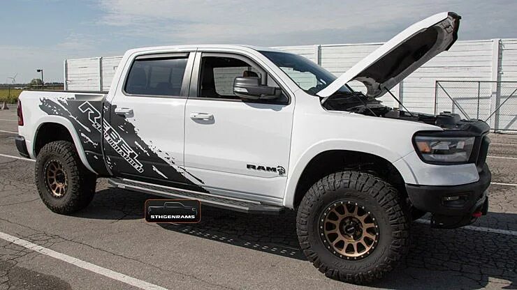 Рам трх тюнинг фото Meet RebHELL, 707-HP Hellcat-powered Ram 1500 Rebel 'TRX' - ThrottleXtreme