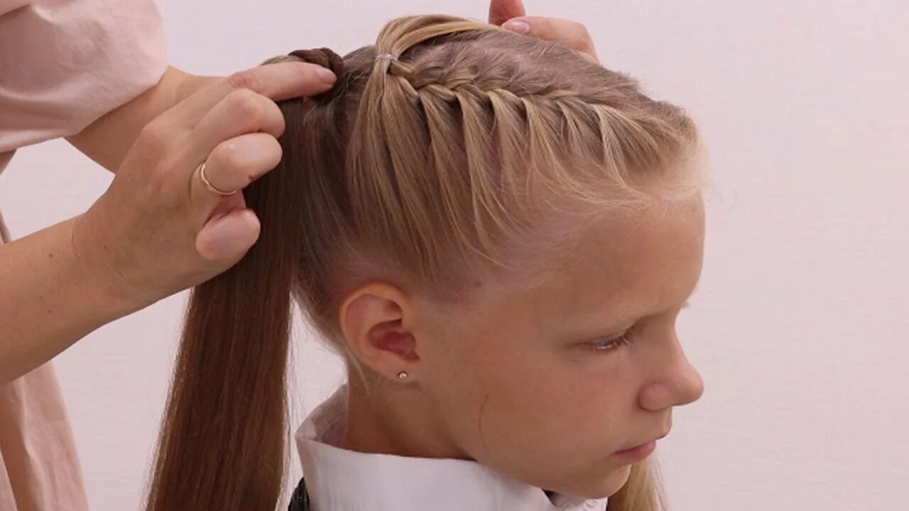 Рамблер прически на сентябрь 2024 Легкие Прически в Школу на 1 Сентября. Easy Hairstyle for School - YouTube