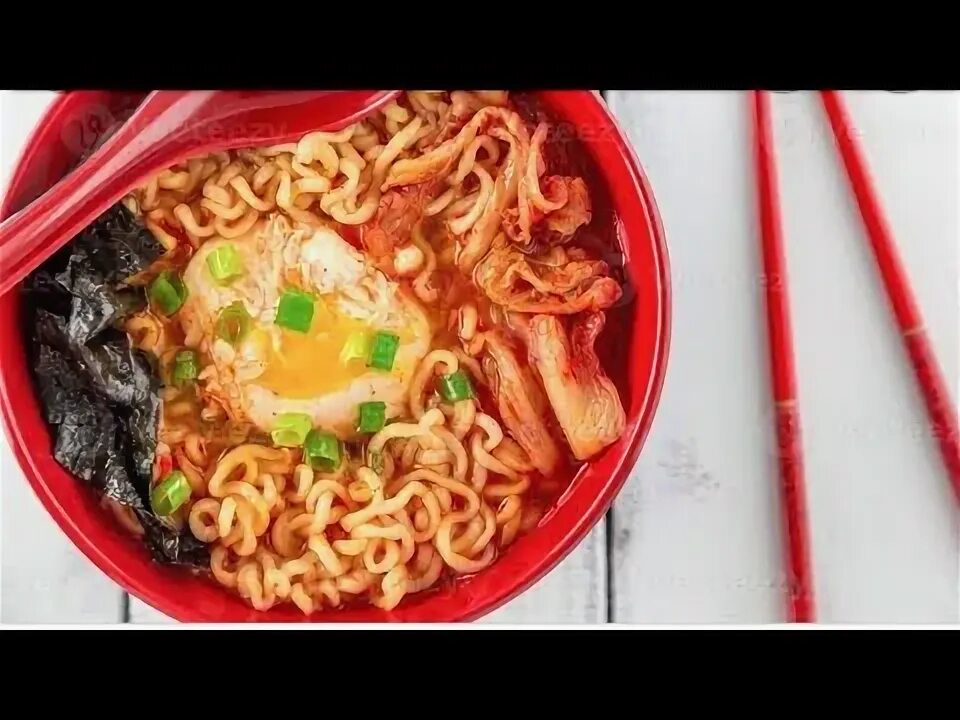 Рамен быстрого приготовления фото What is the difference between maggi and ramen - YouTube