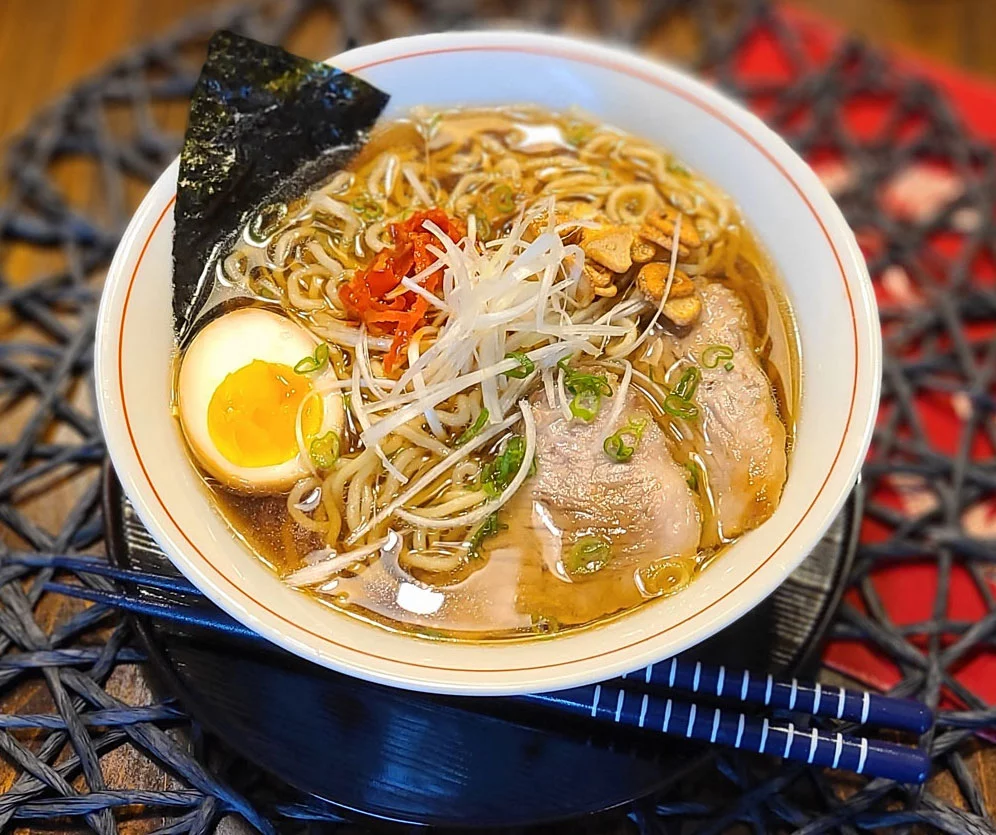 Рамен быстрого приготовления фото Shoyu Ramen - San-J