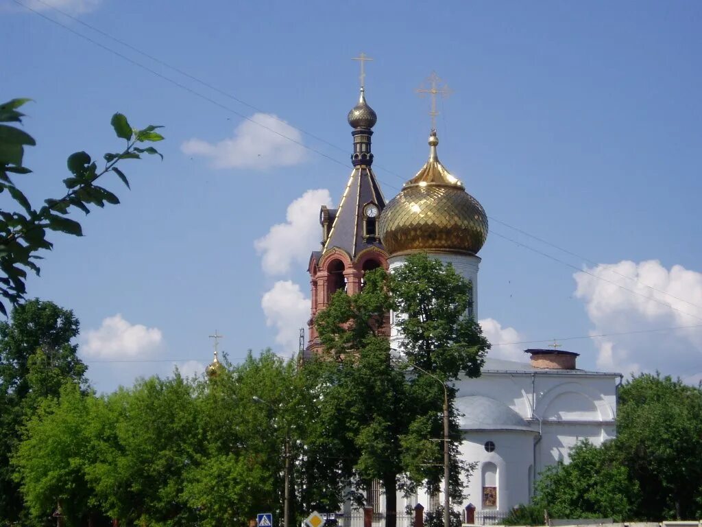 Раменское достопримечательности фото Вечерние снимки Раменского храма и окрестностей Архитектура храмов и соборов Фот