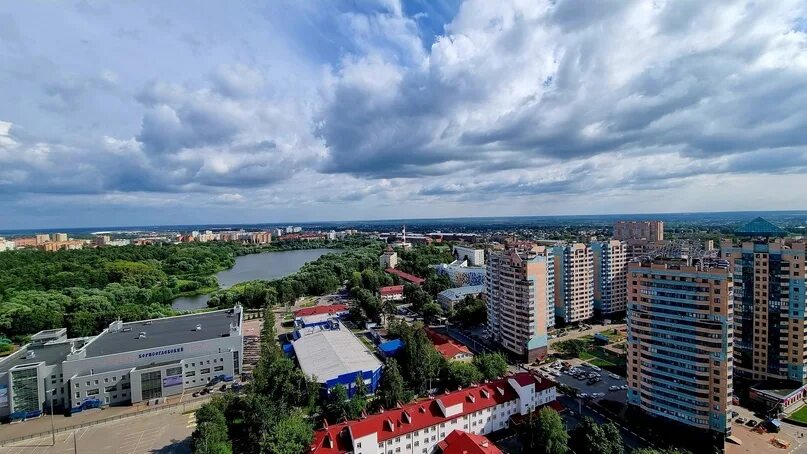 Раменское фото улиц Вид на Раменское с ЖК Раменский Фото: Сергей Досманов 2023 ГородОК Жуковский Рам