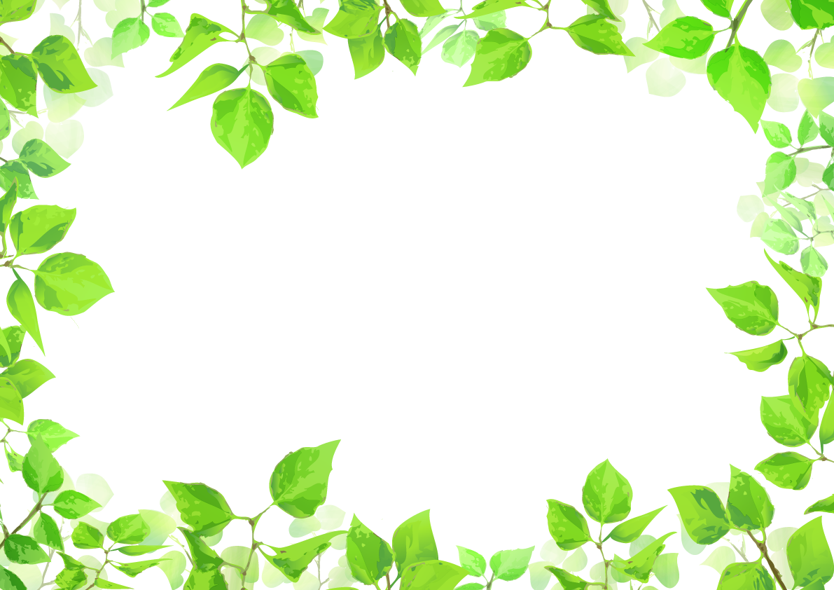 Рамка для фото листья Fukuoka U30e9u30a4u30c8 Jimdo Gmbh Beauty Parlour - Green Leaves Frame Png - (11