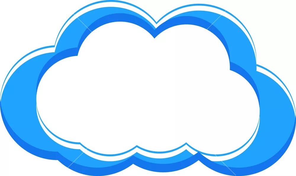 Рамка облако для фото Cloud Shape - ClipArt Best - ClipArt Best