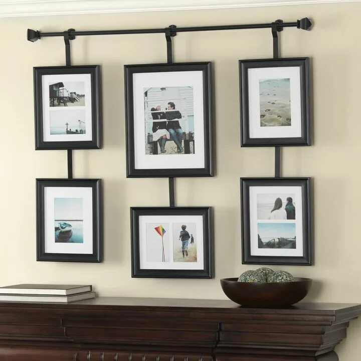 Рамка под фото на стену Wall Solutions Rod And Frame Set Black - ShopStyle Frames on wall, Room decor, D