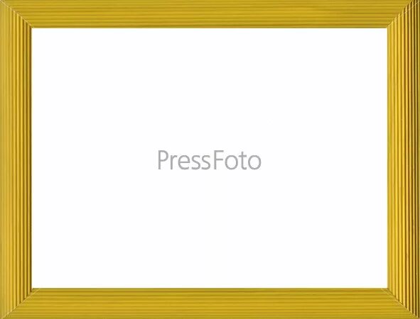 Рамка желтая фото Фотография на тему Деревянная желтая рамка PressFoto