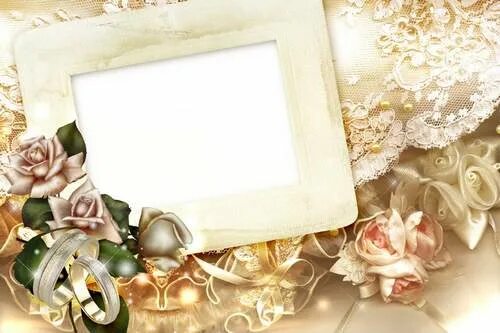 Рамка золотая свадьба вставить фото Wedding Vintage photoframe - Retro Style ( free Wedding photo frame psd png, fre