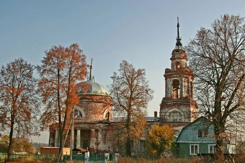 Рамкад совхозная ул 6 село архангельское фото Церковь Архангела Михаила, orthodox church, Moscow Region, Ruzskiy City District