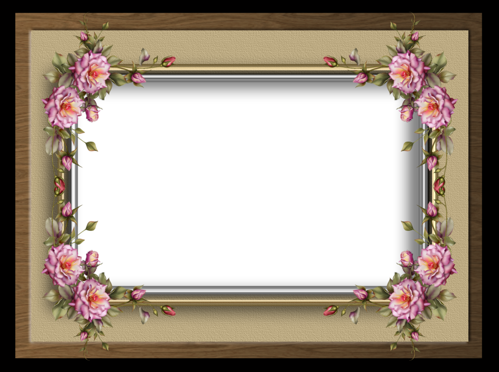 Рамки для оформления фото flower and glass boarder frame by collect-and-creat on DeviantArt Imagenes de ma