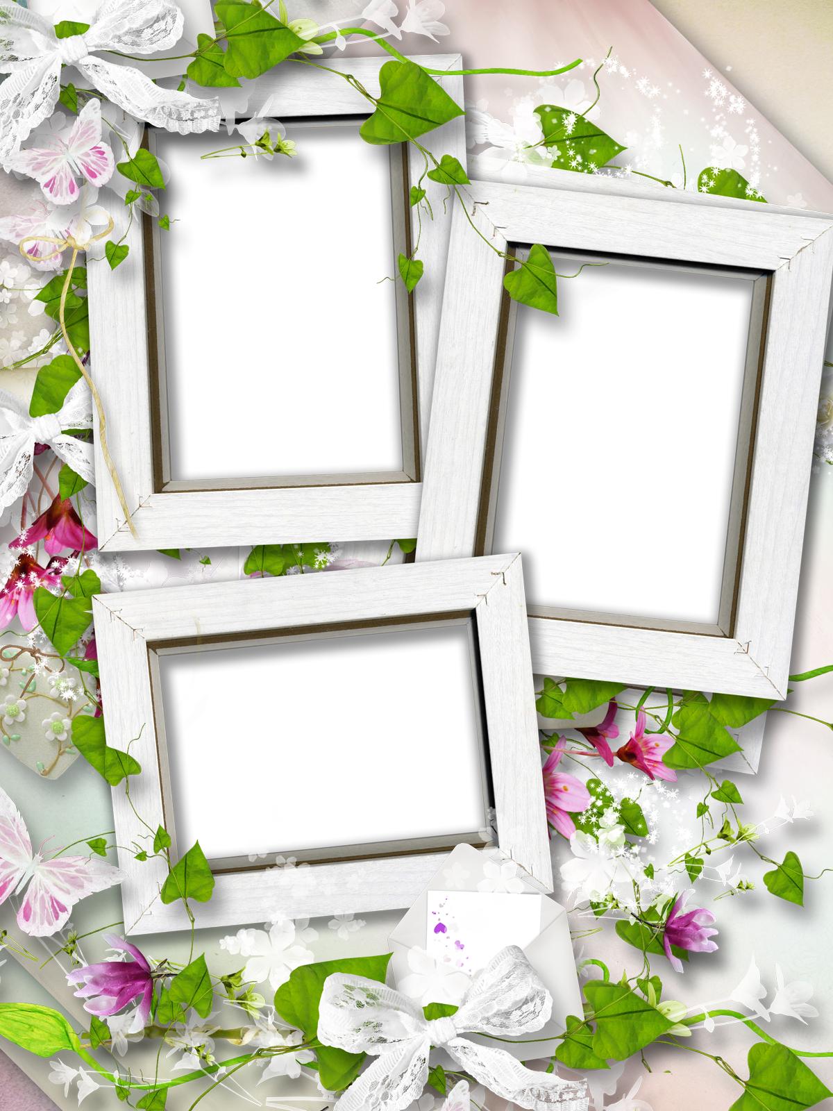 flower and glass boarder frame by collect-and-creat on DeviantArt Imagenes de ma