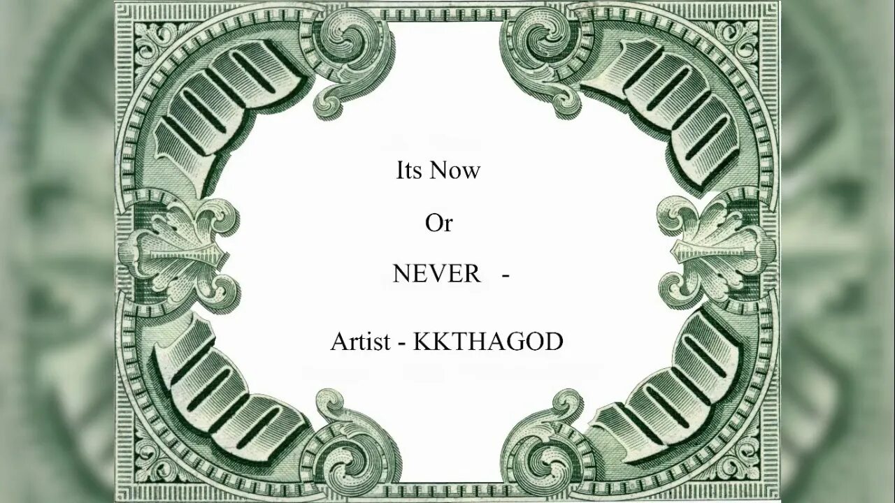 Рамки фото деньги It Now Or Never KKTHAGOD - YouTube