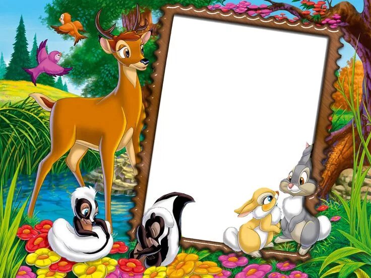 Рамки фото животные Frame Disney ( 140 ) Il Magico Mondo dei Sogni Photo frames for kids, Disney fra