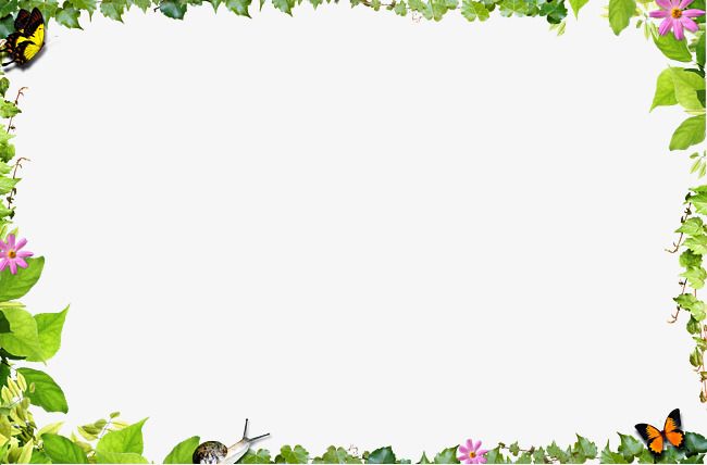 Рамки по краям фото Spring Colors Frame Material PNG Images, Spring Clipart, Frame Clipart, Frame PN