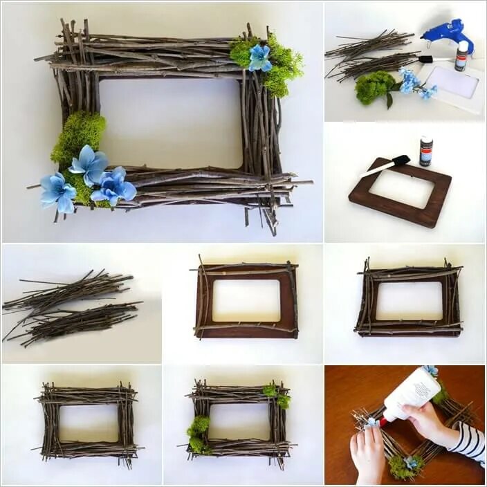 Рамки своими руками в домашних 10 Unique and Cool Picture Frame Ideas