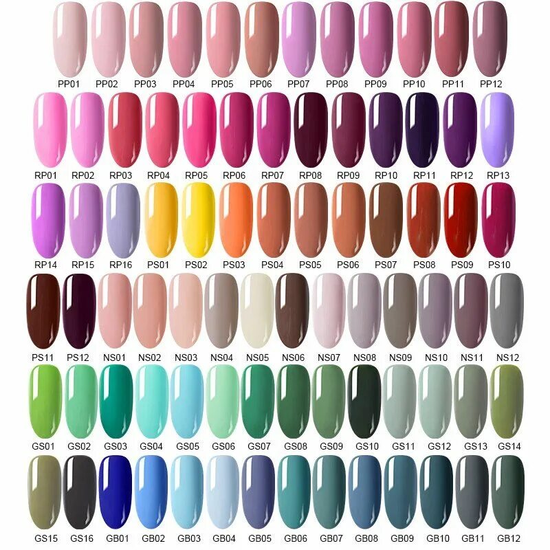 Рандомайзер цвета маникюра BORN PRETTY Gel Nail Polish 6ml Spring Color Series in 2020 Gel nail polish, Pre