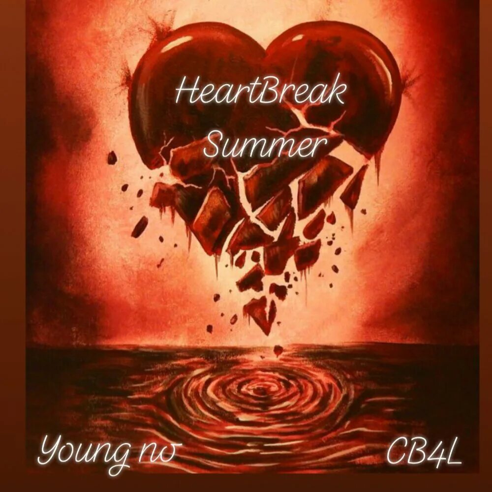 Раненое сердце фото Young No альбом HeartBreak Summer слушать онлайн бесплатно на Яндекс Музыке в хо