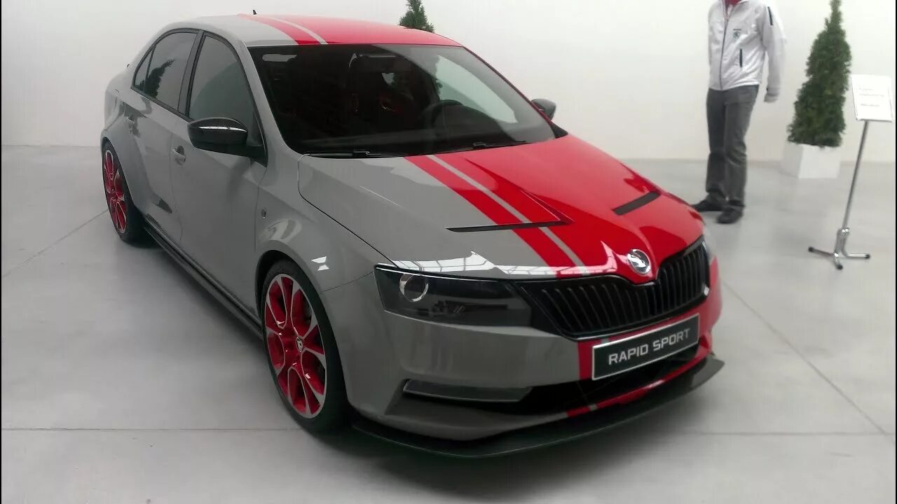 Рапид тюнинг фото Škoda Rapid Sport (LIVE statické video) - YouTube