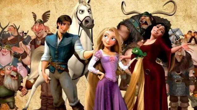 Рапунцель герои фото Tangled Characters Classic Disney Movies