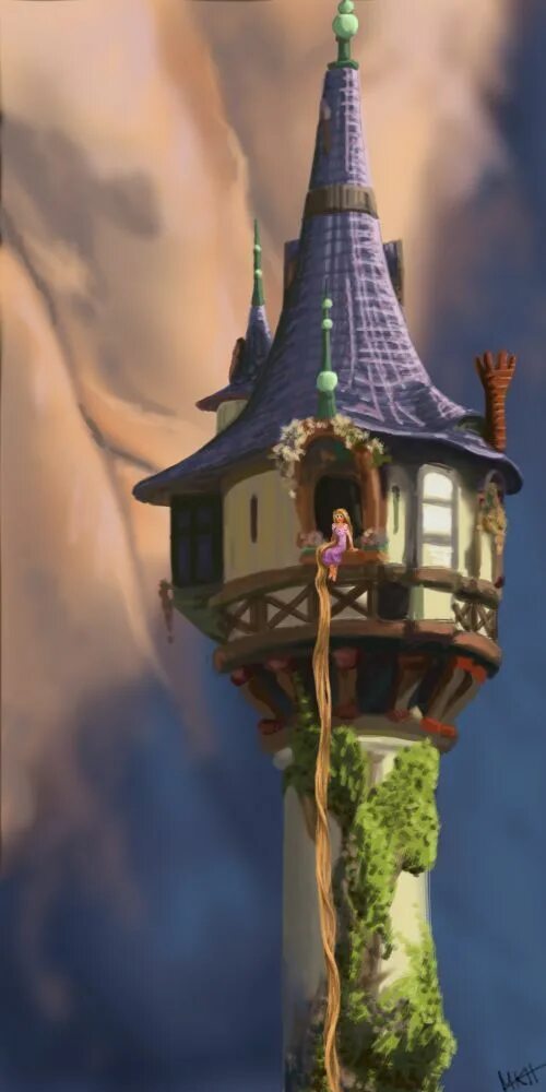 Рапунцель набережная ул 7 фото Rapunzel's Tower by squirrely-chan on DeviantArt Tangled wallpaper, Rapunzel tow