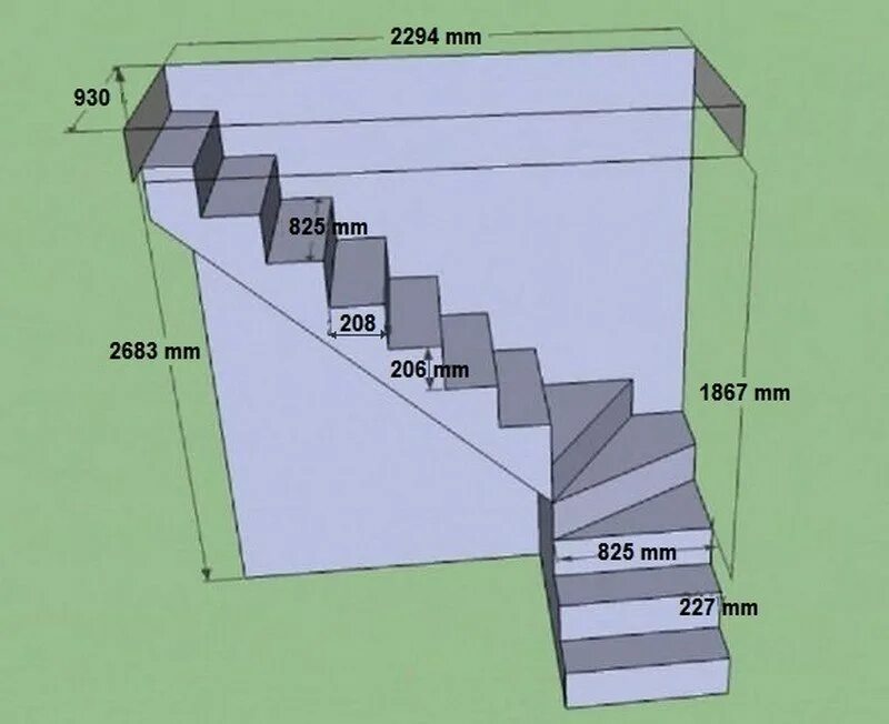 Расчет бетонной лестницы онлайн калькулятор с чертежами Расчет междуэтажной лестницы. Чтобы после установки лестницы на второй этаж вам 