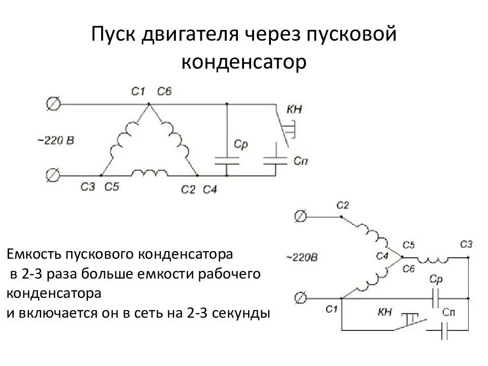 Расчет подключения двигателя Как подключить трехфазный электродвигатель в сеть 220 В - методика расчета и мон