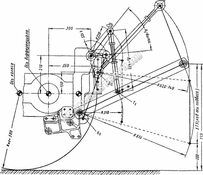 Расчет самодельный навески трактора Корпус гидромеханизма 25.57.201 задней навески трактора Т-25. Устройство навесно